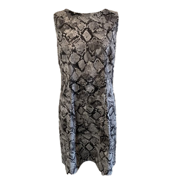 ALYX Limited Dresses & Skirts - ALYX Limited Sleeveless Snake pattern dress Blk n White, Midi length, Size 14